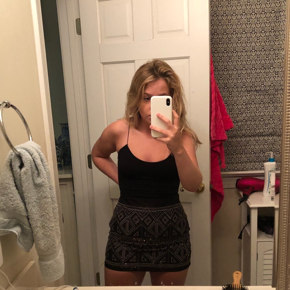 Forever 21 beaded skirt